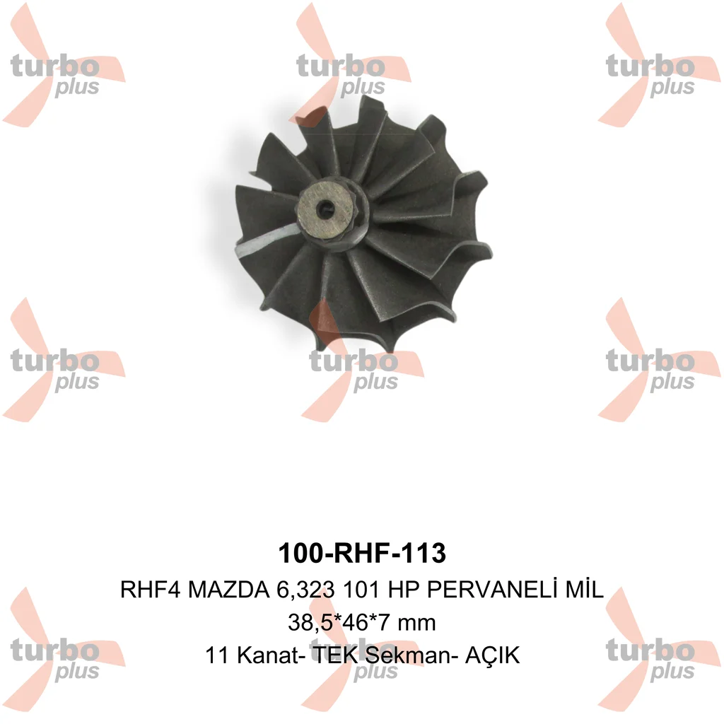 Turbo Plus | RHF4 MAZDA 6,323 101 HP PERVANELİ MİL