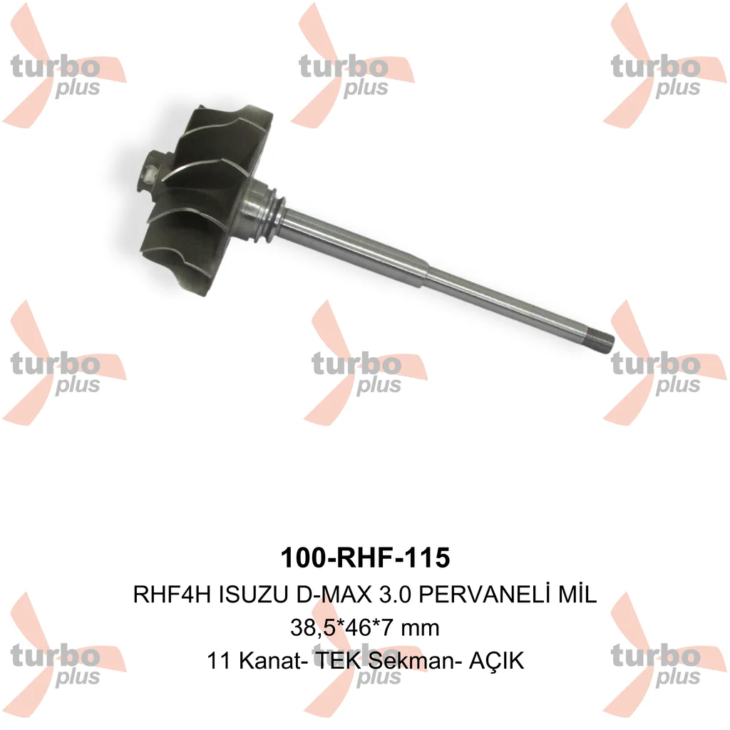Turbo Plus | RHF4H ISUZU D-MAX 3.0 PERVANELİ MİL