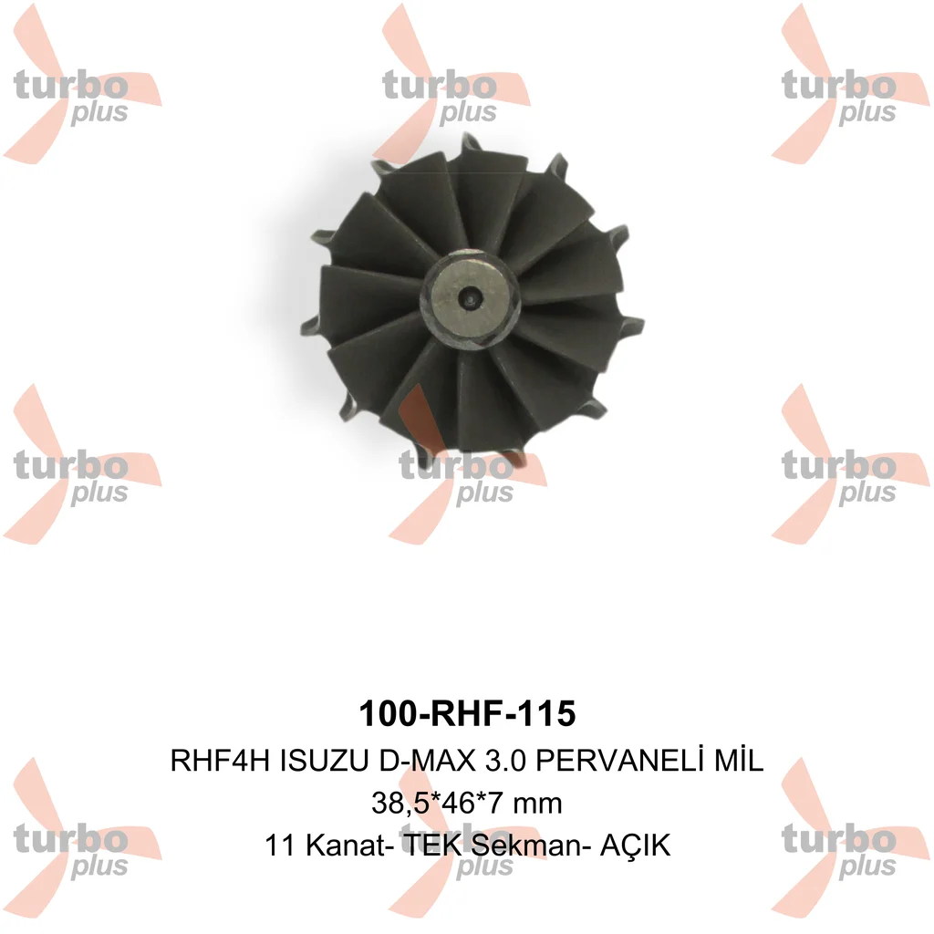 Turbo Plus | RHF4H ISUZU D-MAX 3.0 PERVANELİ MİL
