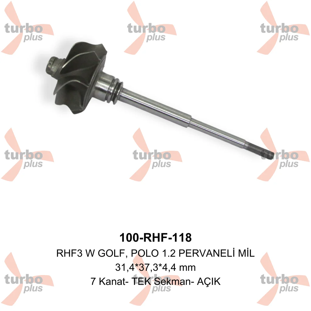 Turbo Plus | RHF3 W GOLF, POLO 1.2 PERVANELİ MİL