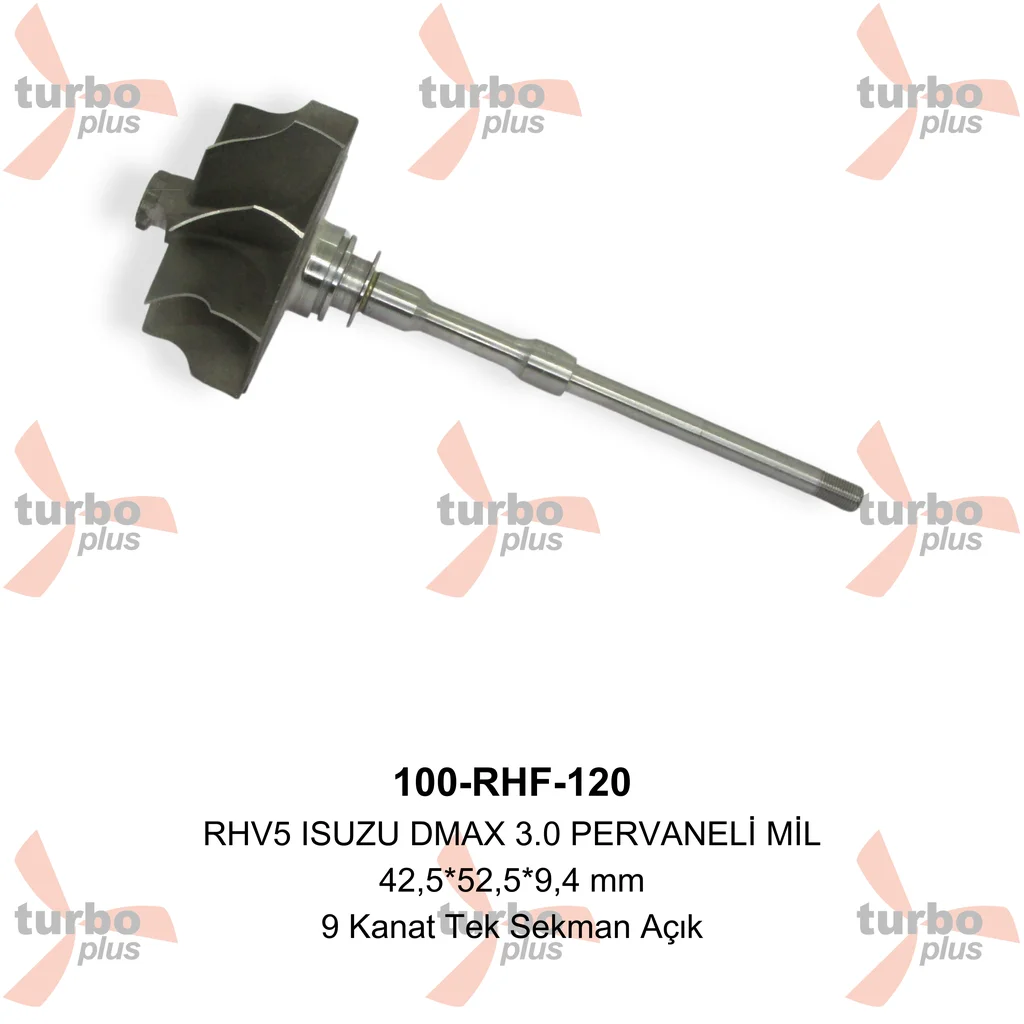 Turbo Plus | RHV5 ISUZU DMAX 3.0 PERVANELİ MİL
