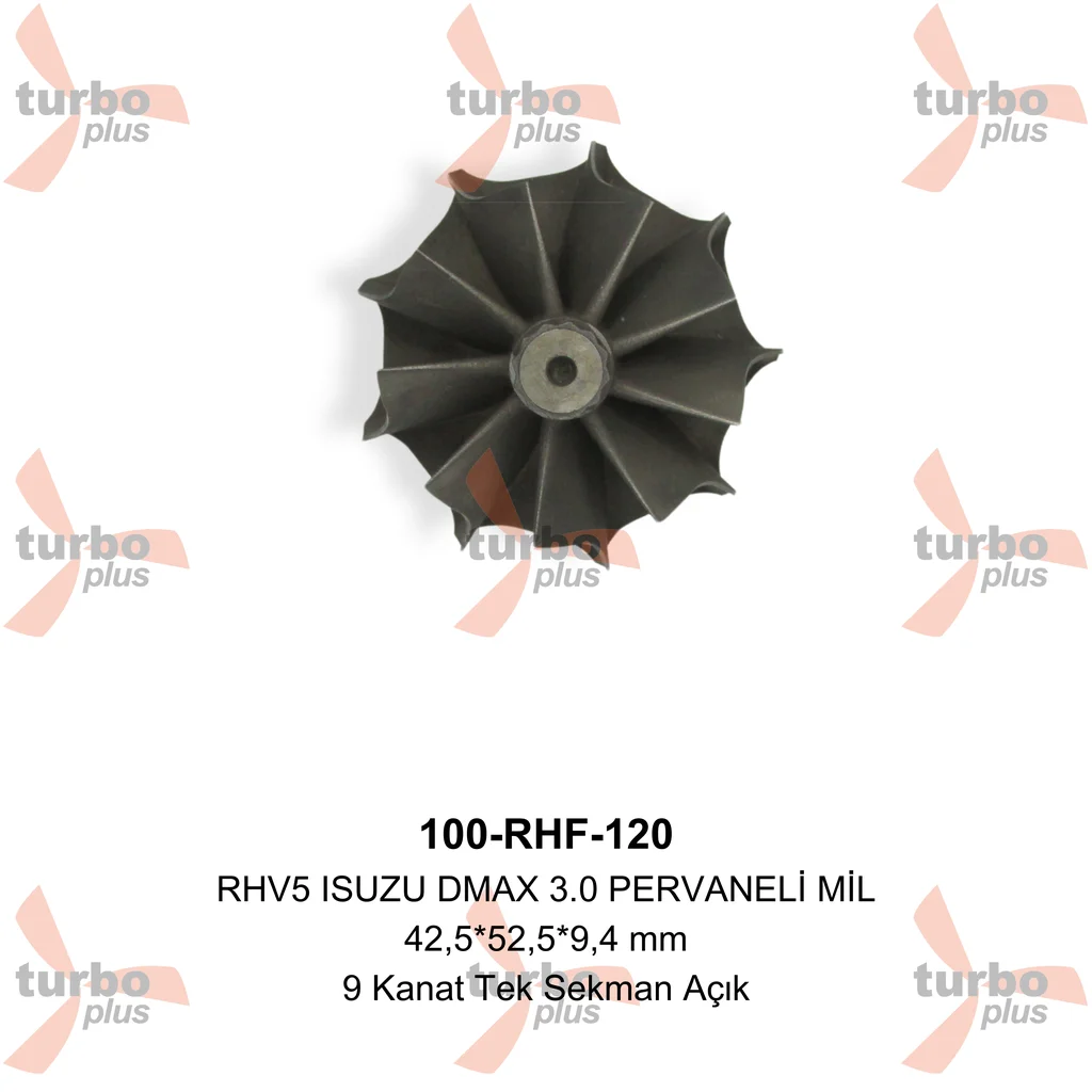 Turbo Plus | RHV5 ISUZU DMAX 3.0 PERVANELİ MİL