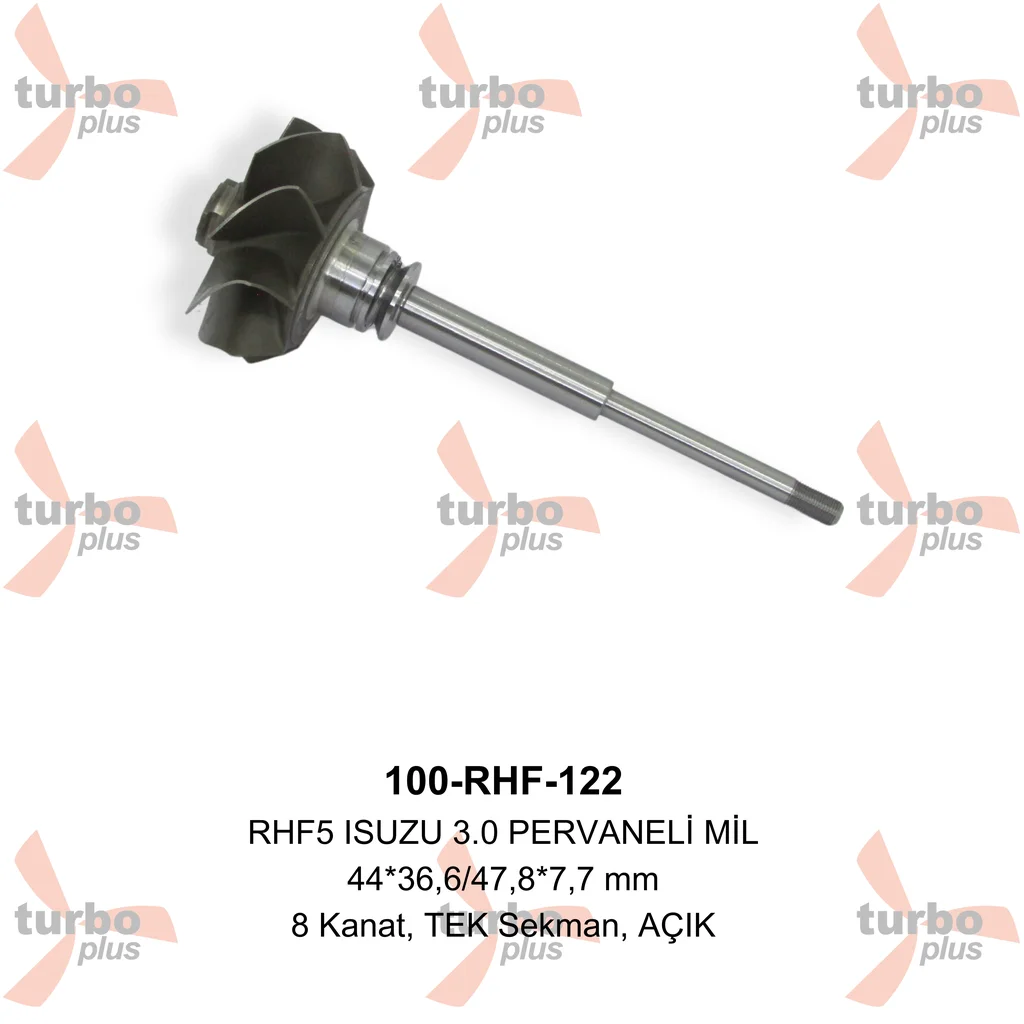 Turbo Plus | RHF5 ISUZU 3.0 PERVANELİ MİL