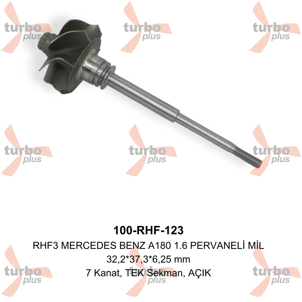 Turbo Plus | RHF3 MERCEDES BENZ A180 1.6 PERVANELİ MİL
