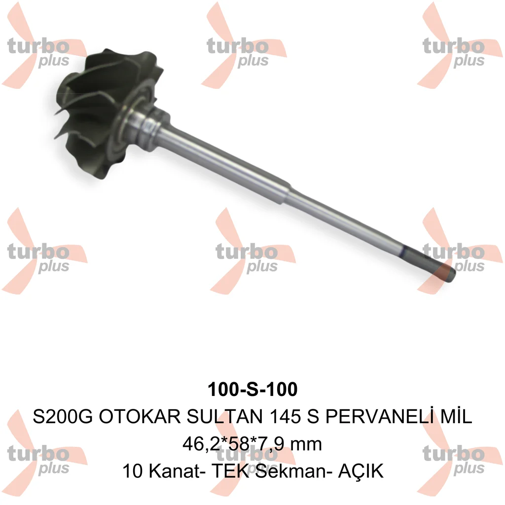 Turbo Plus | S200G OTOKAR SULTAN 145 S PERVANELİ MİL