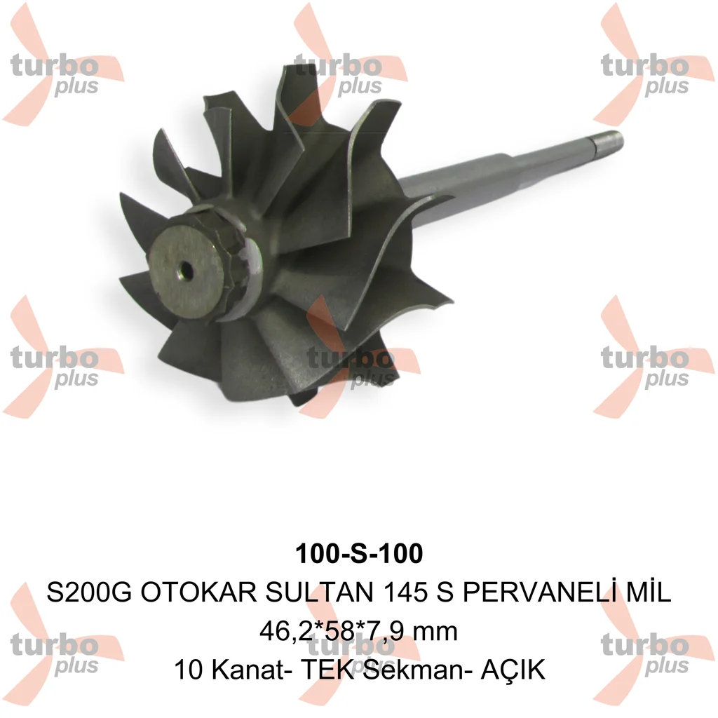 Turbo Plus | S200G OTOKAR SULTAN 145 S PERVANELİ MİL