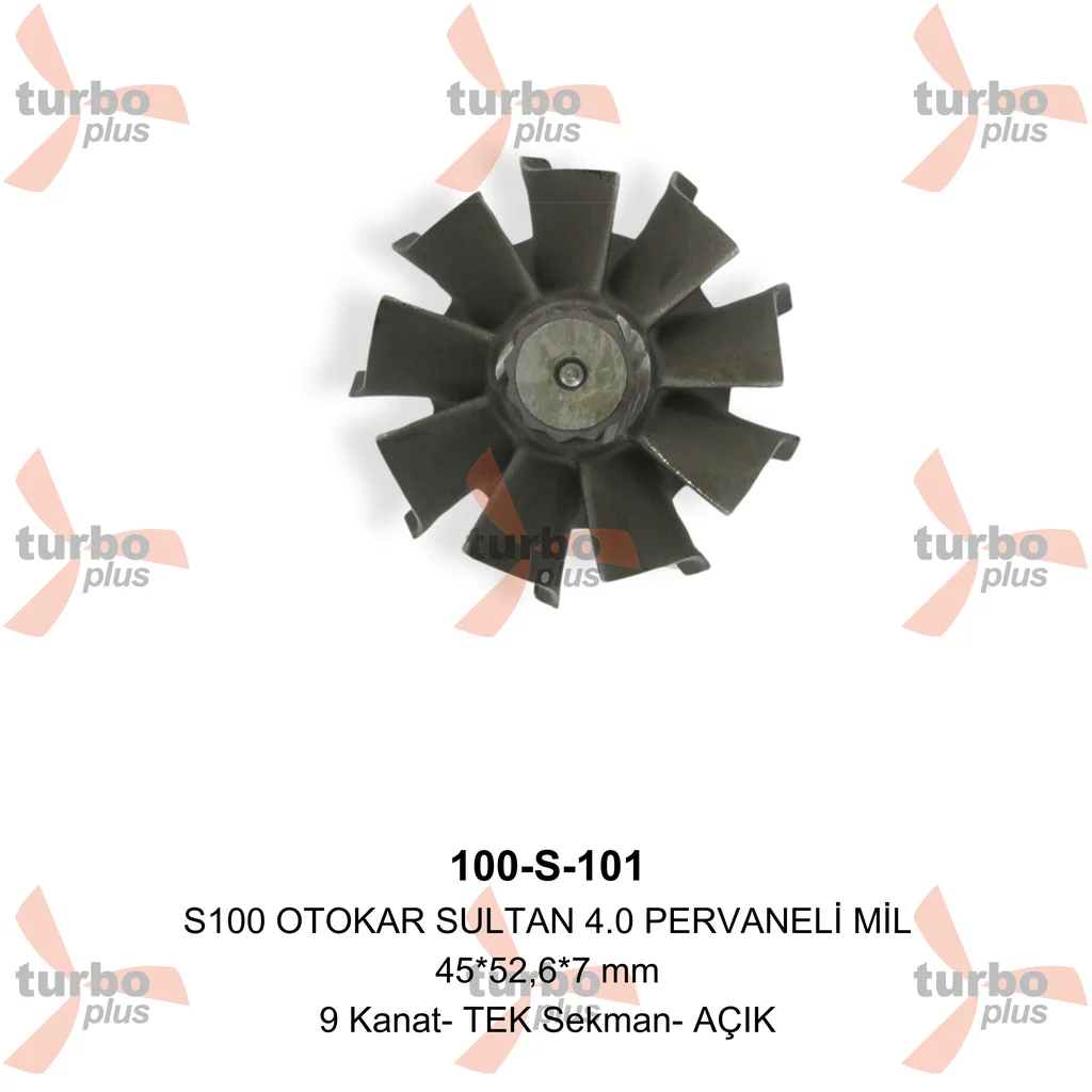 Turbo Plus | S100 OTOKAR SULTAN 4.0 PERVANELİ MİL