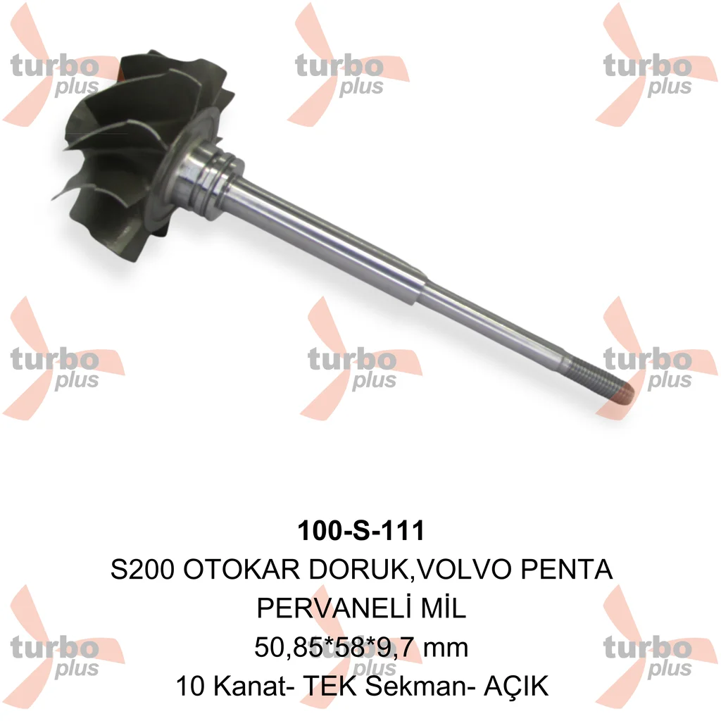 Turbo Plus | S200 OTOKAR DORUK,VOLVO PENTA PERVANELİ MİL