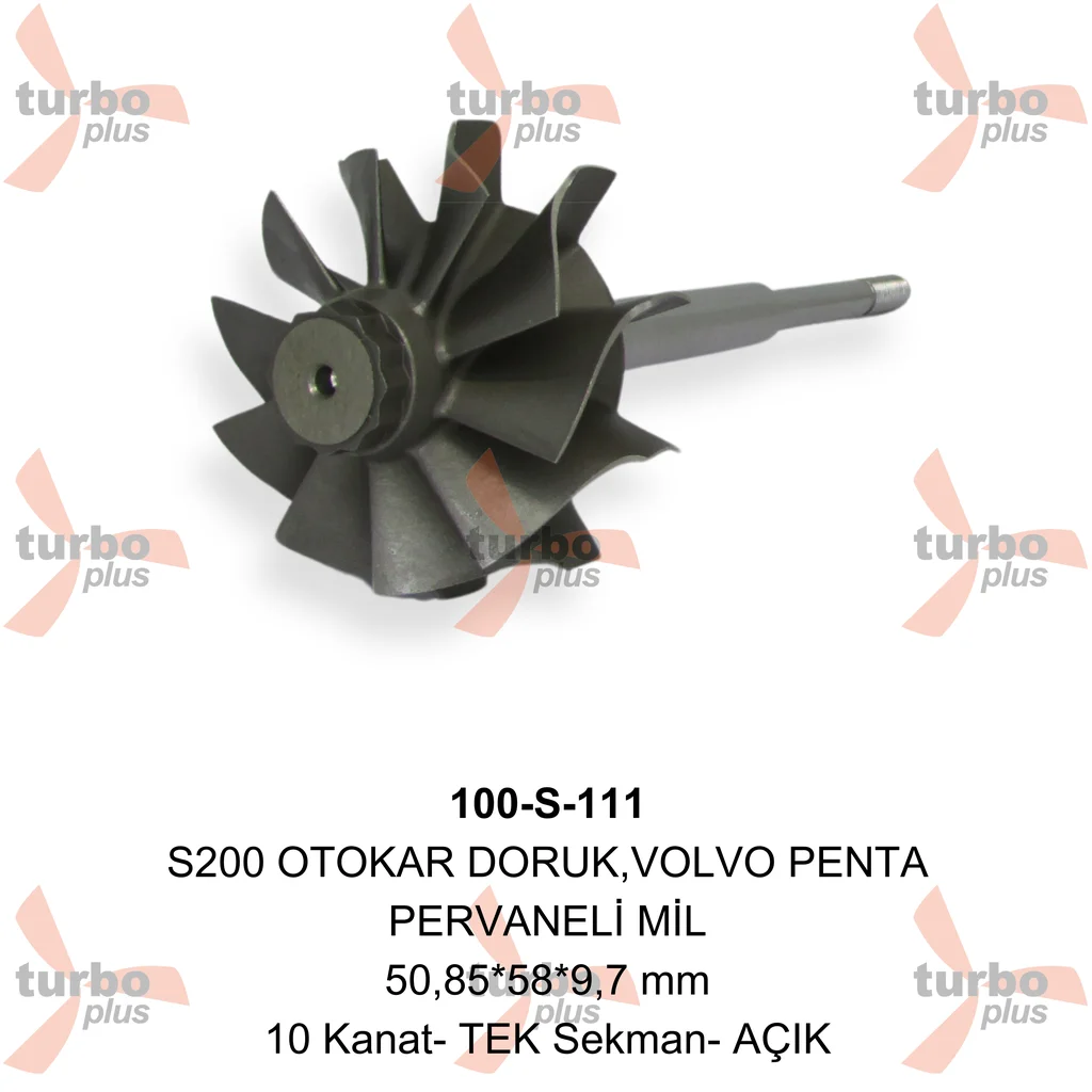Turbo Plus | S200 OTOKAR DORUK,VOLVO PENTA PERVANELİ MİL