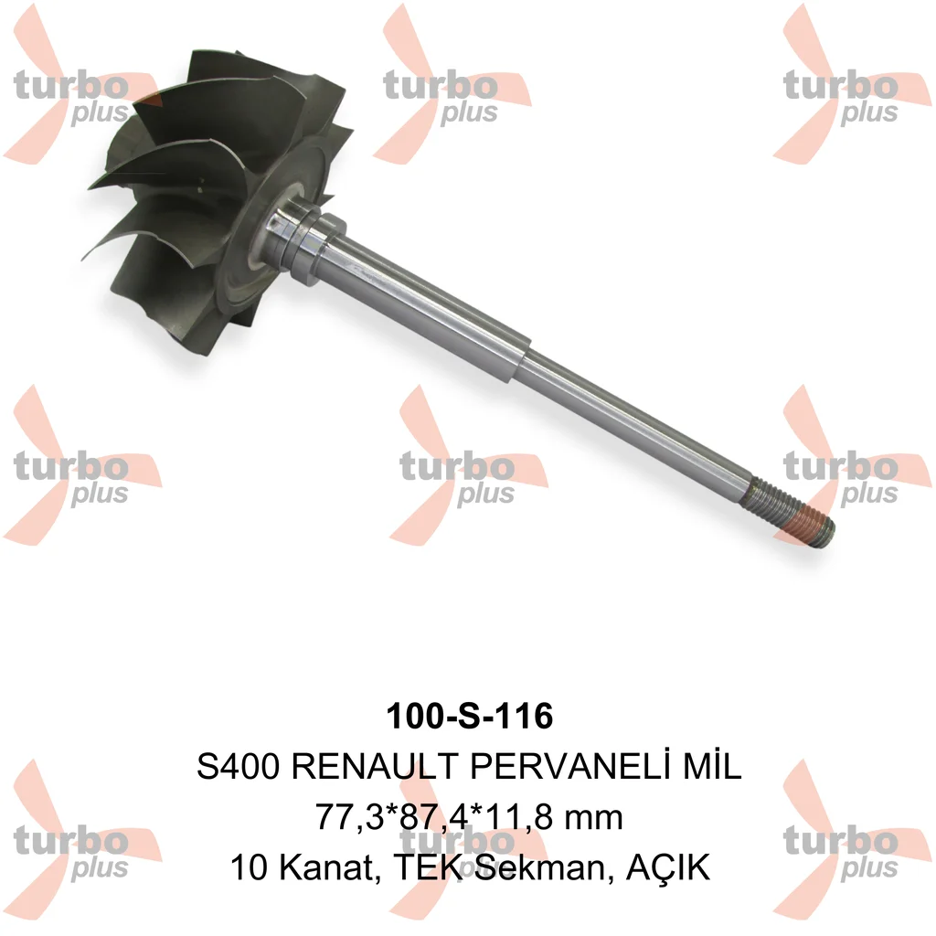 Turbo Plus | S400 RENAULT PERVANELİ MİL