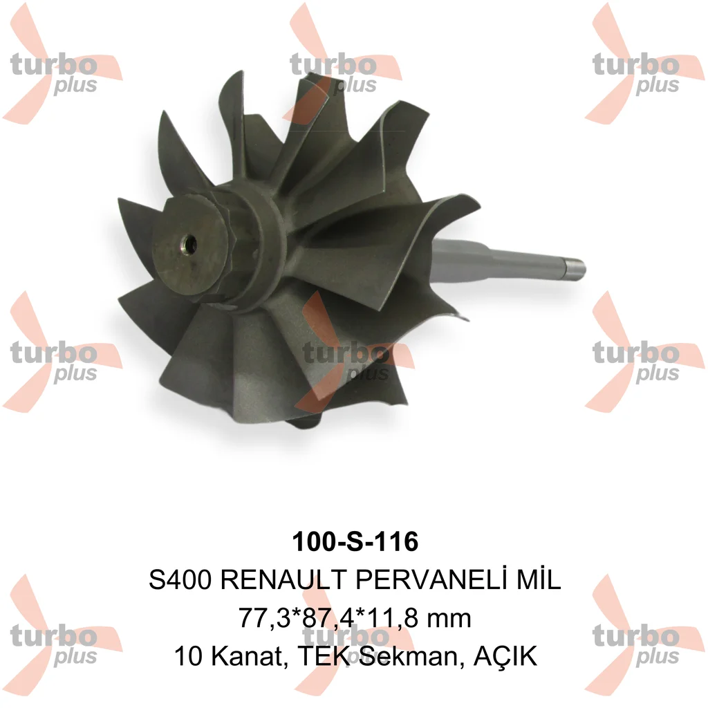 Turbo Plus | S400 RENAULT PERVANELİ MİL