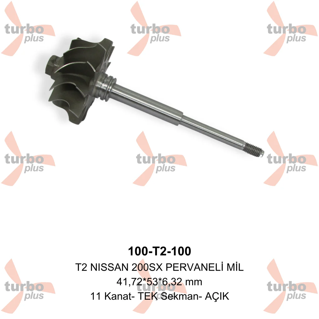 Turbo Plus | T2 NISSAN 200SX PERVANELİ MİL