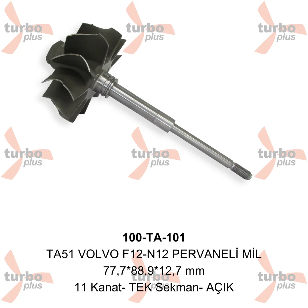 Turbo Plus | TA51 VOLVO F12-N12 PERVANELİ MİL