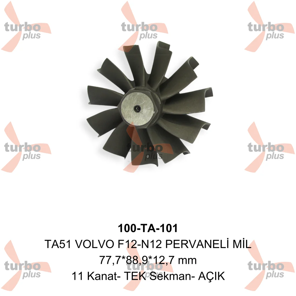 Turbo Plus | TA51 VOLVO F12-N12 PERVANELİ MİL