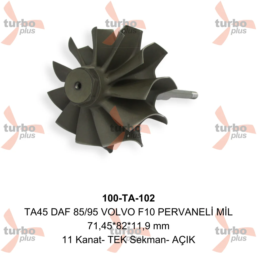 Turbo Plus | TA45 DAF 85/95 VOLVO F10 PERVANELİ MİL