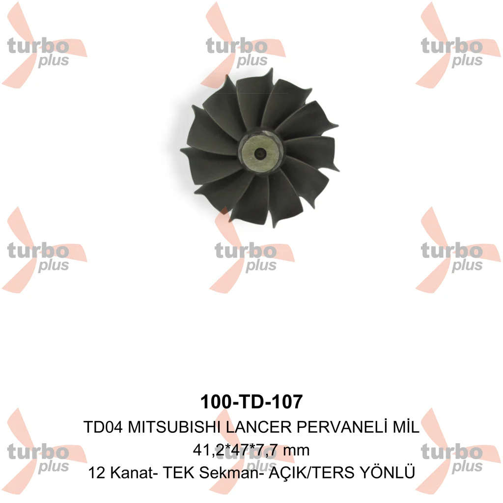 Turbo Plus | TD04 MITSUBISHI LANCER PERVANELİ MİL