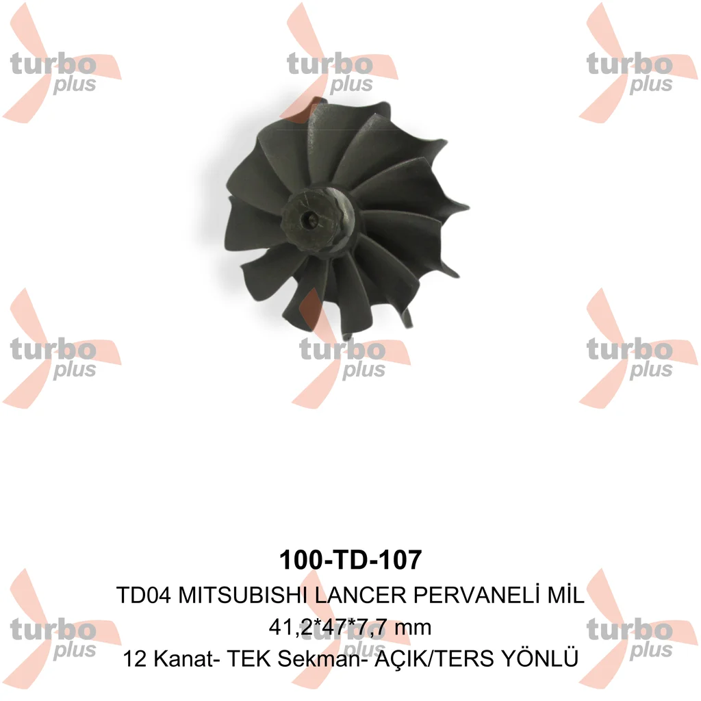Turbo Plus | TD04 MITSUBISHI LANCER PERVANELİ MİL