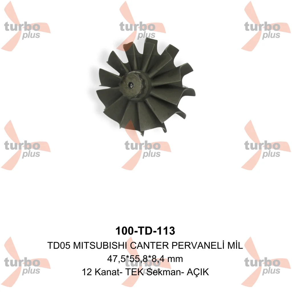 Turbo Plus | TD05 MITSUBISHI CANTER PERVANELİ MİL