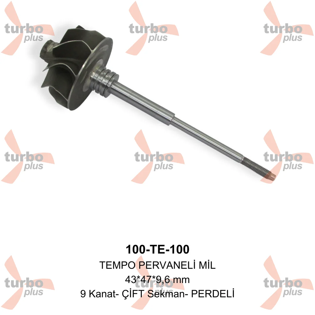 Turbo Plus | TEMPO PERVANELİ MİL