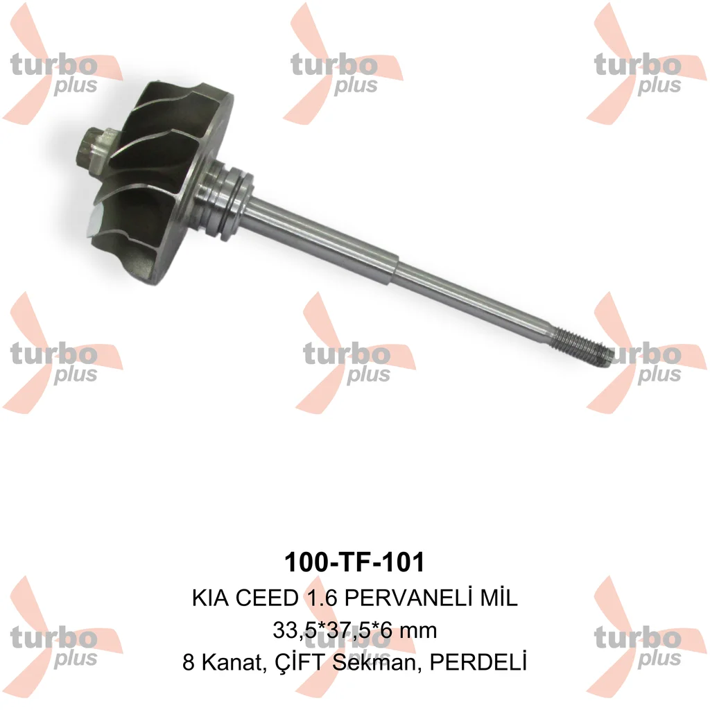 Turbo Plus | TF035 BMW F10 3.20 D, X3 PERVANELİ MİL