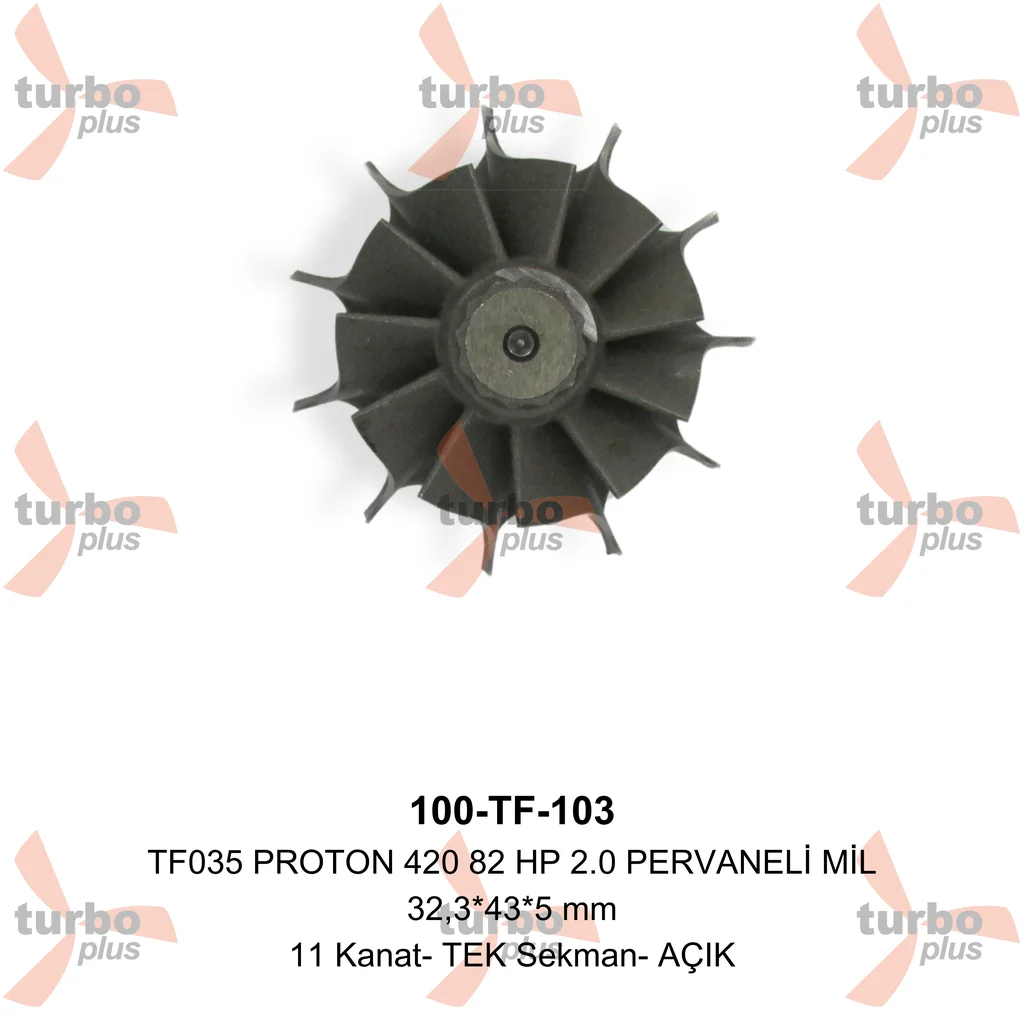 Turbo Plus | TF035 PROTON 420 82 HP 2.0 PERVANELİ MİL
