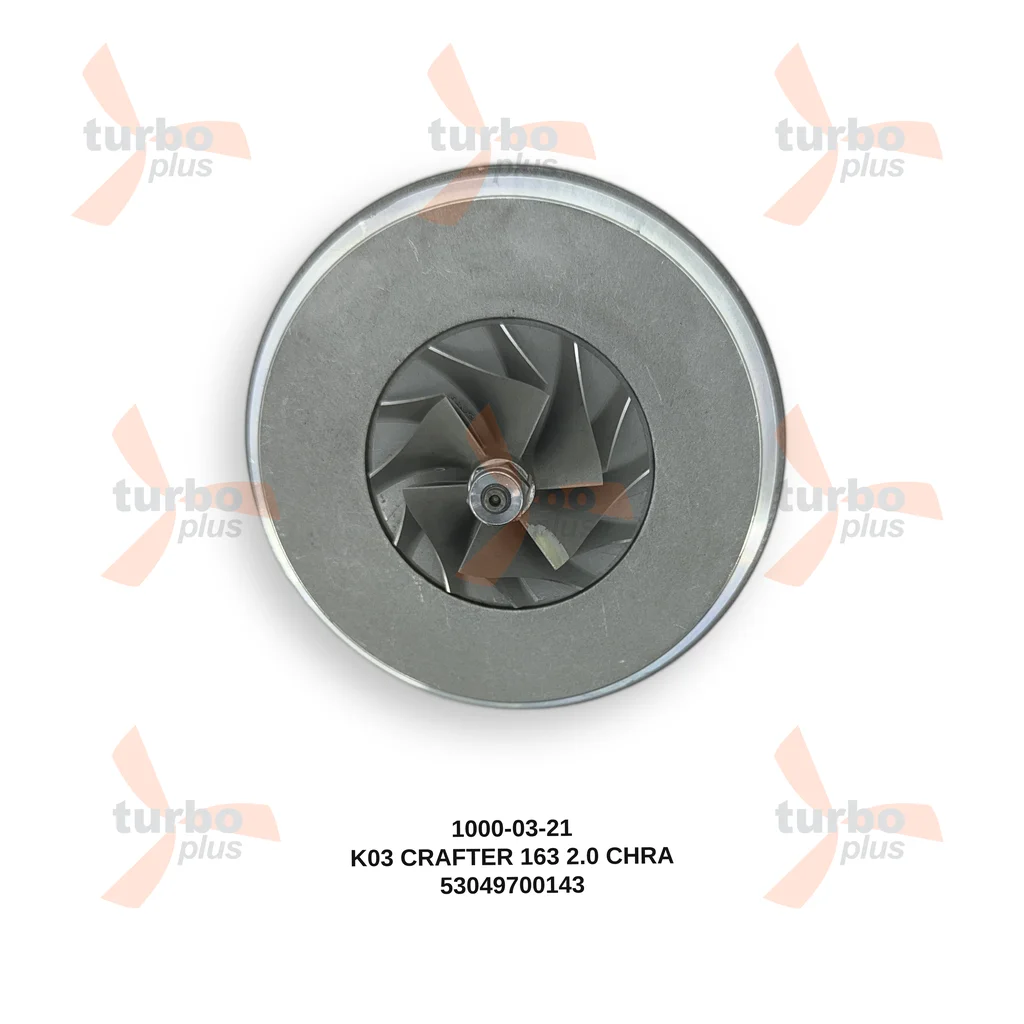 Turbo Plus | K03 CRAFTER 163 2.0 CHRA
