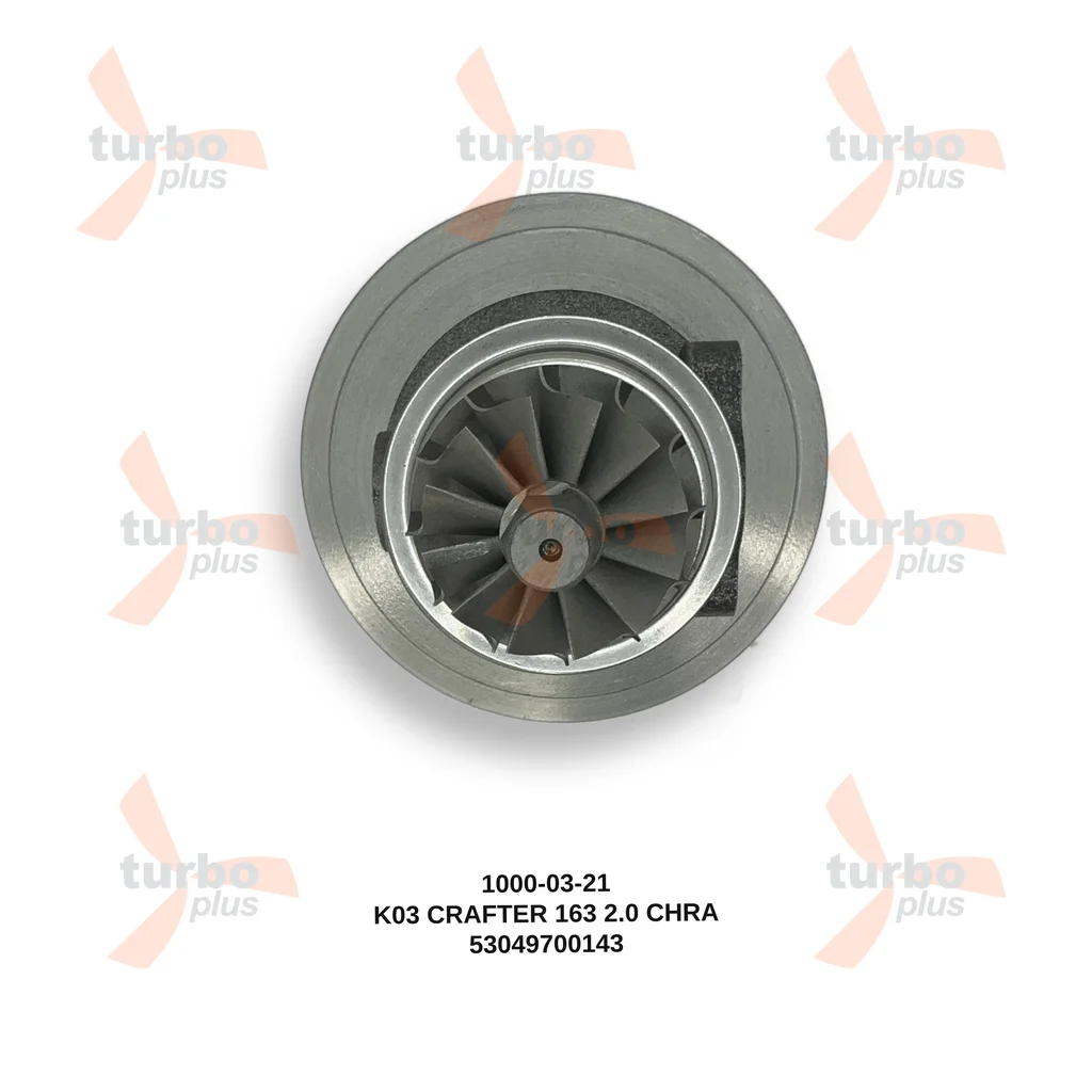 Turbo Plus | K03 CRAFTER 163 2.0 CHRA