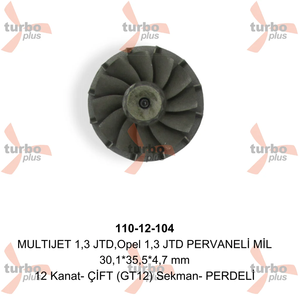 Turbo Plus | MULTIJET 1,3 JTD,Opel 1,3 JTD PERVANELİ MİL