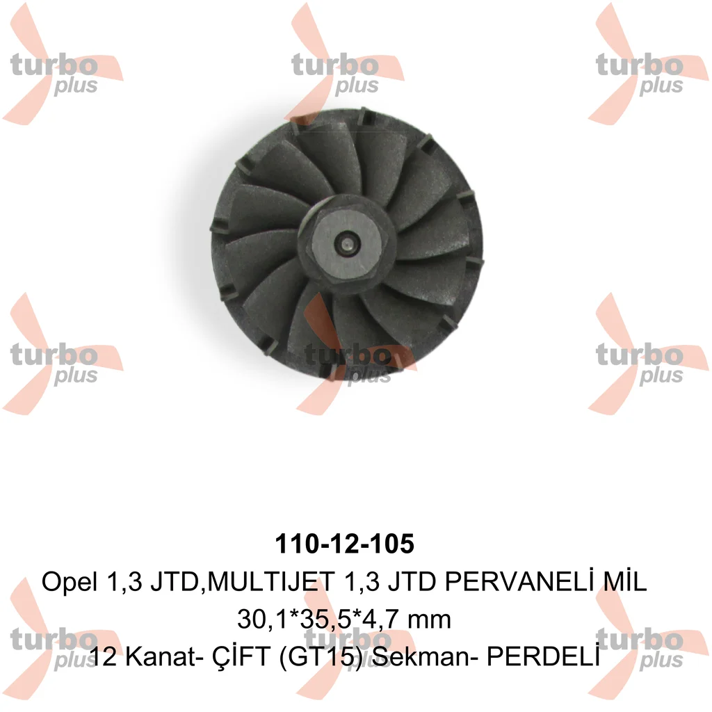 Turbo Plus | Opel 1,3 JTD,MULTIJET 1,3 JTD PERVANELİ MİL