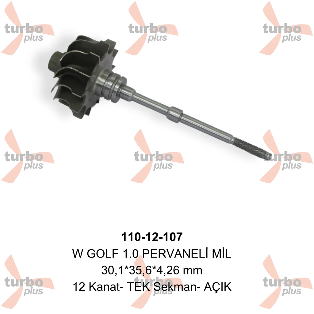 Turbo Plus | W GOLF 1.0 PERVANELİ MİL
