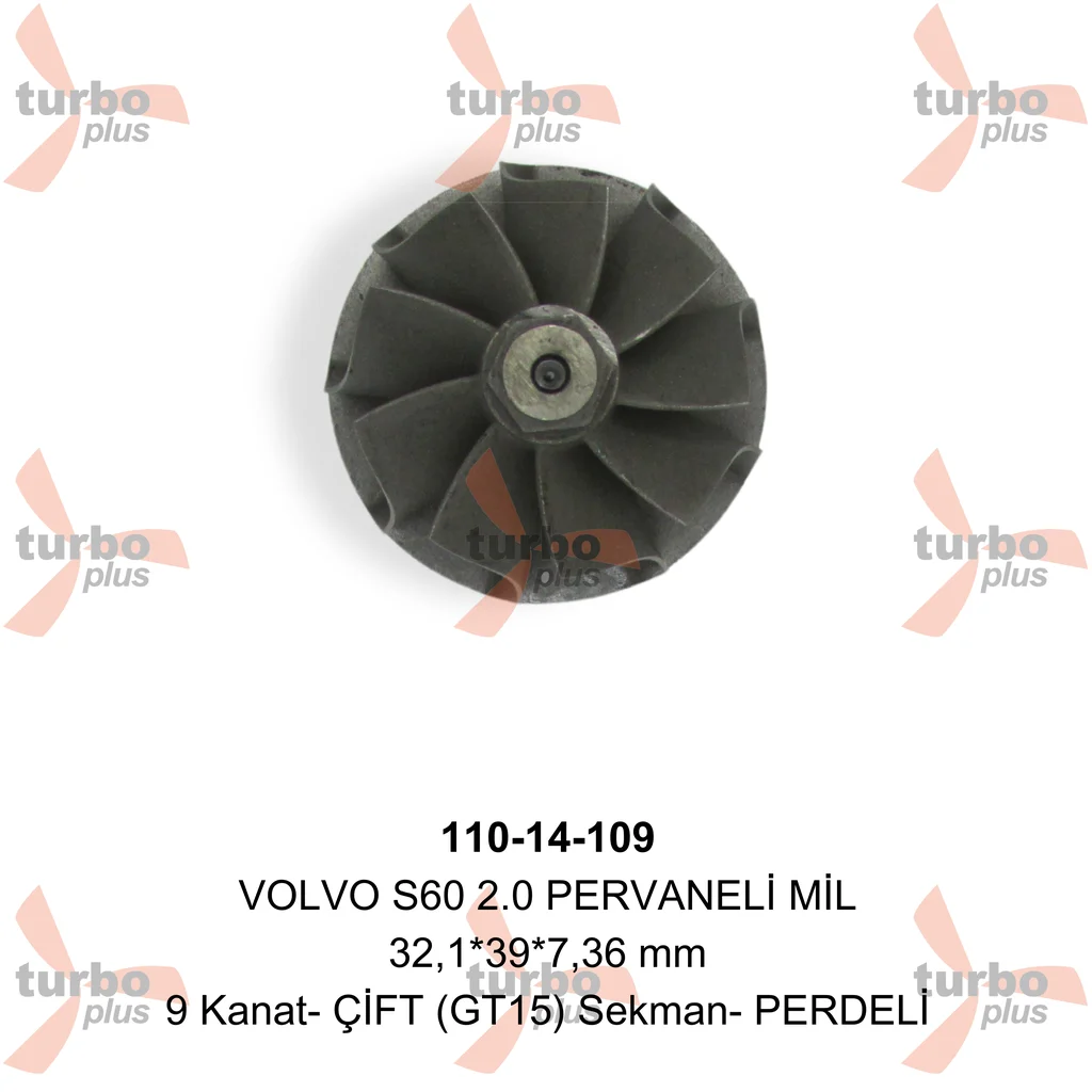 Turbo Plus | VOLVO S60 2.0 PERVANELİ MİL