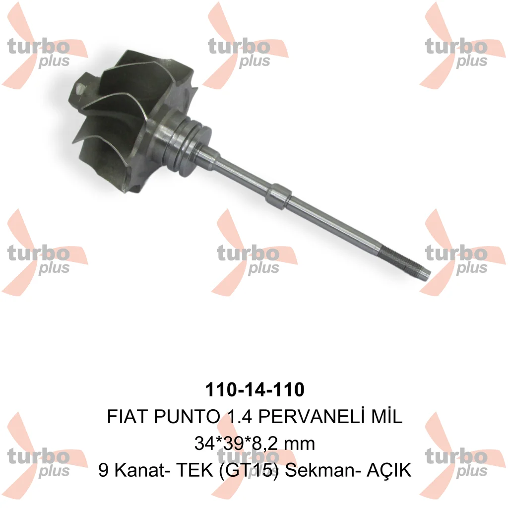 Turbo Plus | FIAT PUNTO 1.4 PERVANELİ MİL