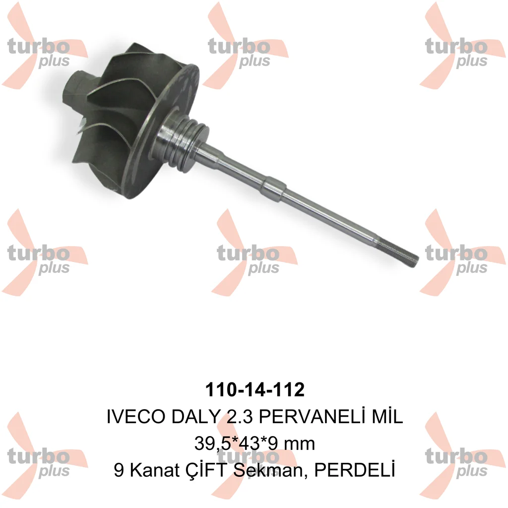 Turbo Plus | IVECO DALY 2.3 PERVANELİ MİL