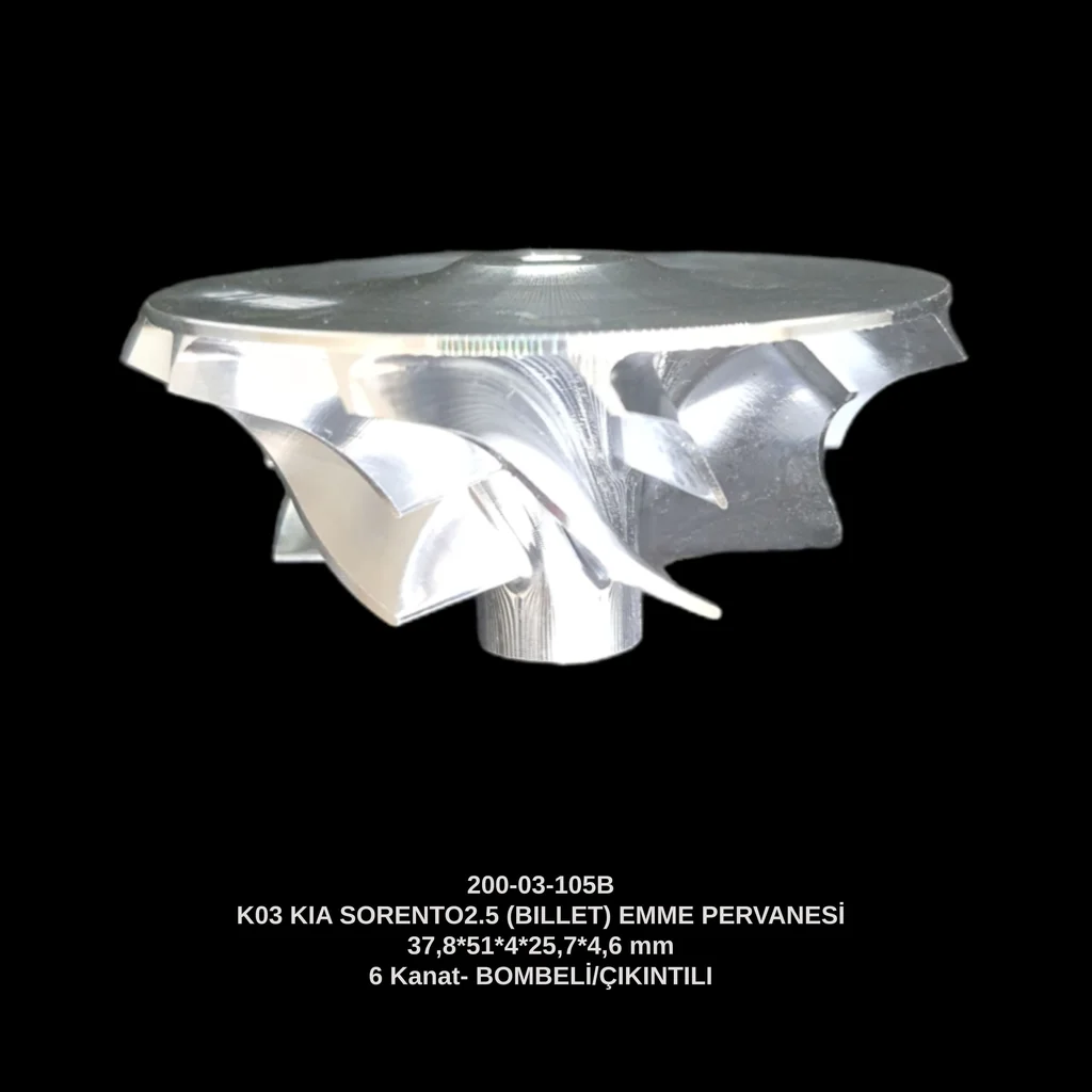 Turbo Plus | K03 KIA SORENTO2.5 (BILLET) EMME PERVANESİ