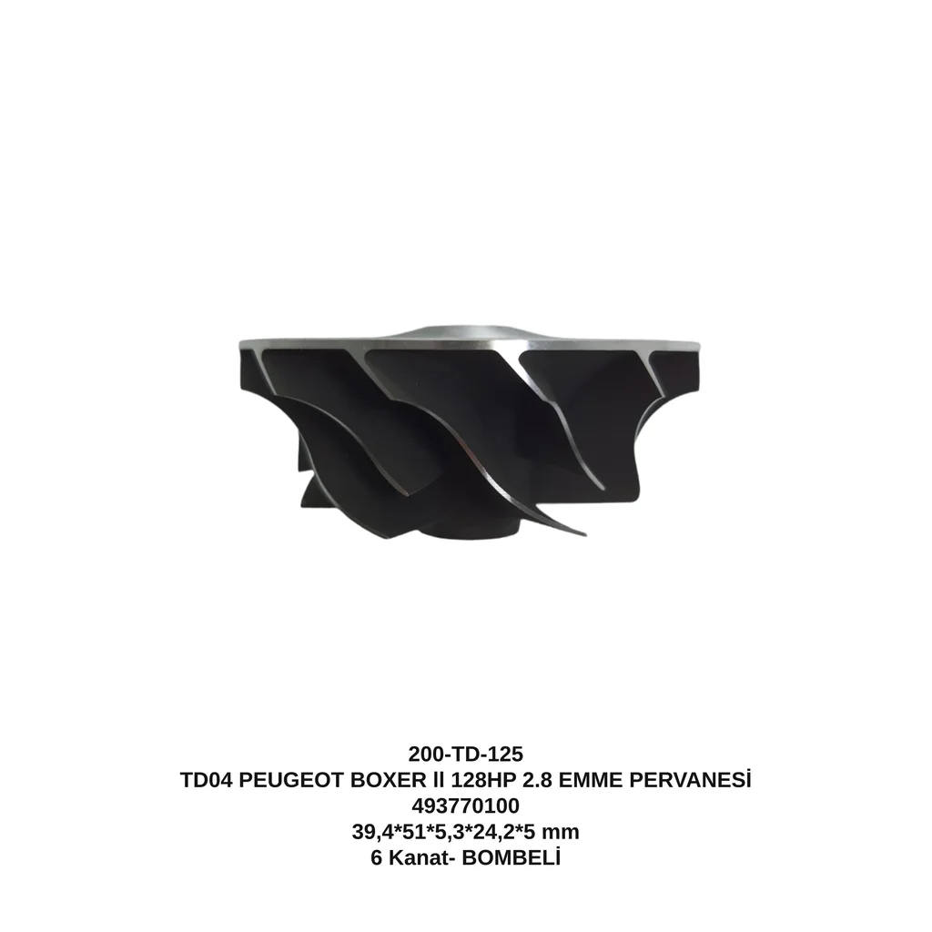 Turbo Plus | TD04 PEUGEOT BOXER ll 128HP 2.8 EMME PERVANESİ