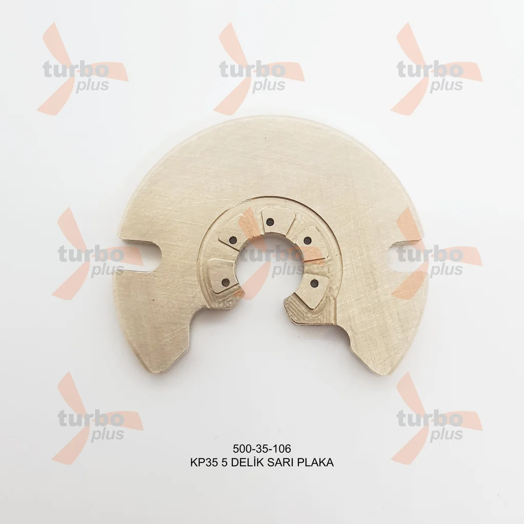 Turbo Plus | KP35 5 DELİK SARI PLAKA