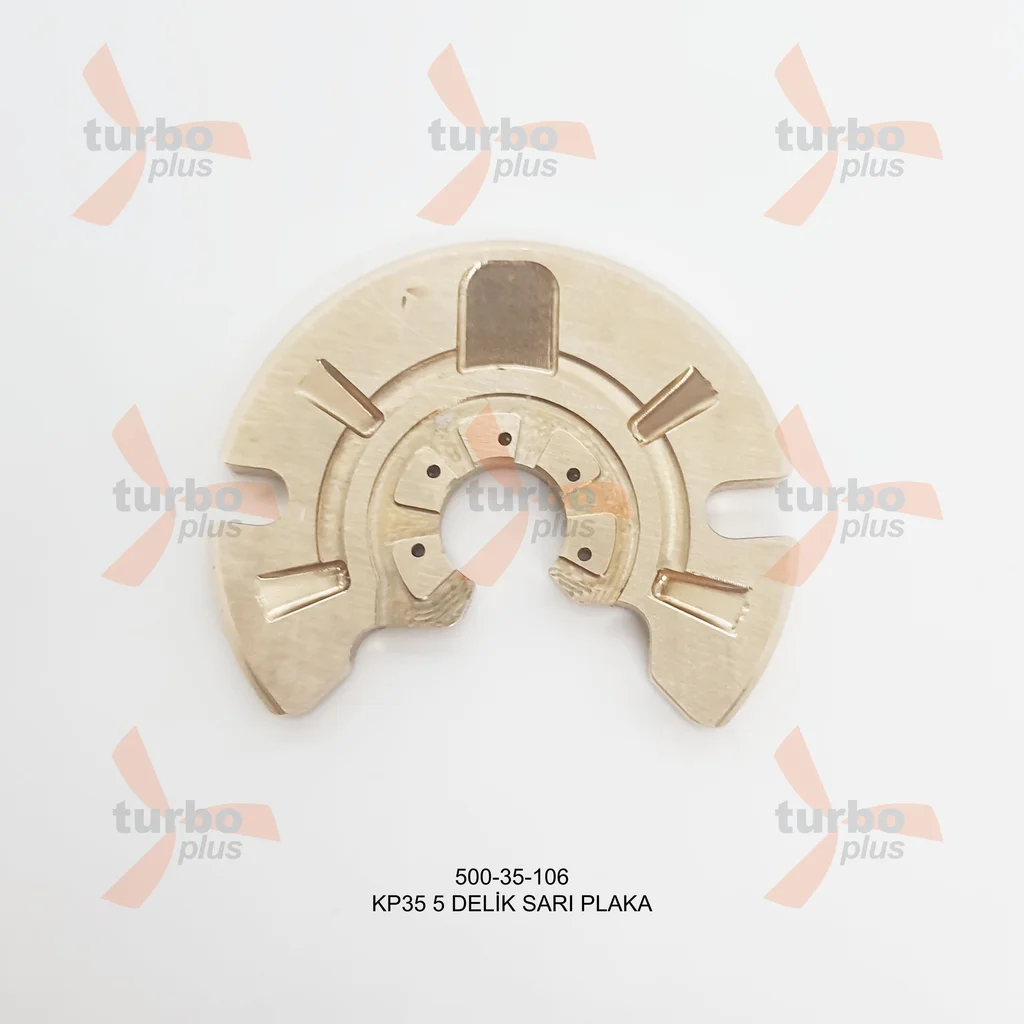 Turbo Plus | KP35 5 DELİK SARI PLAKA